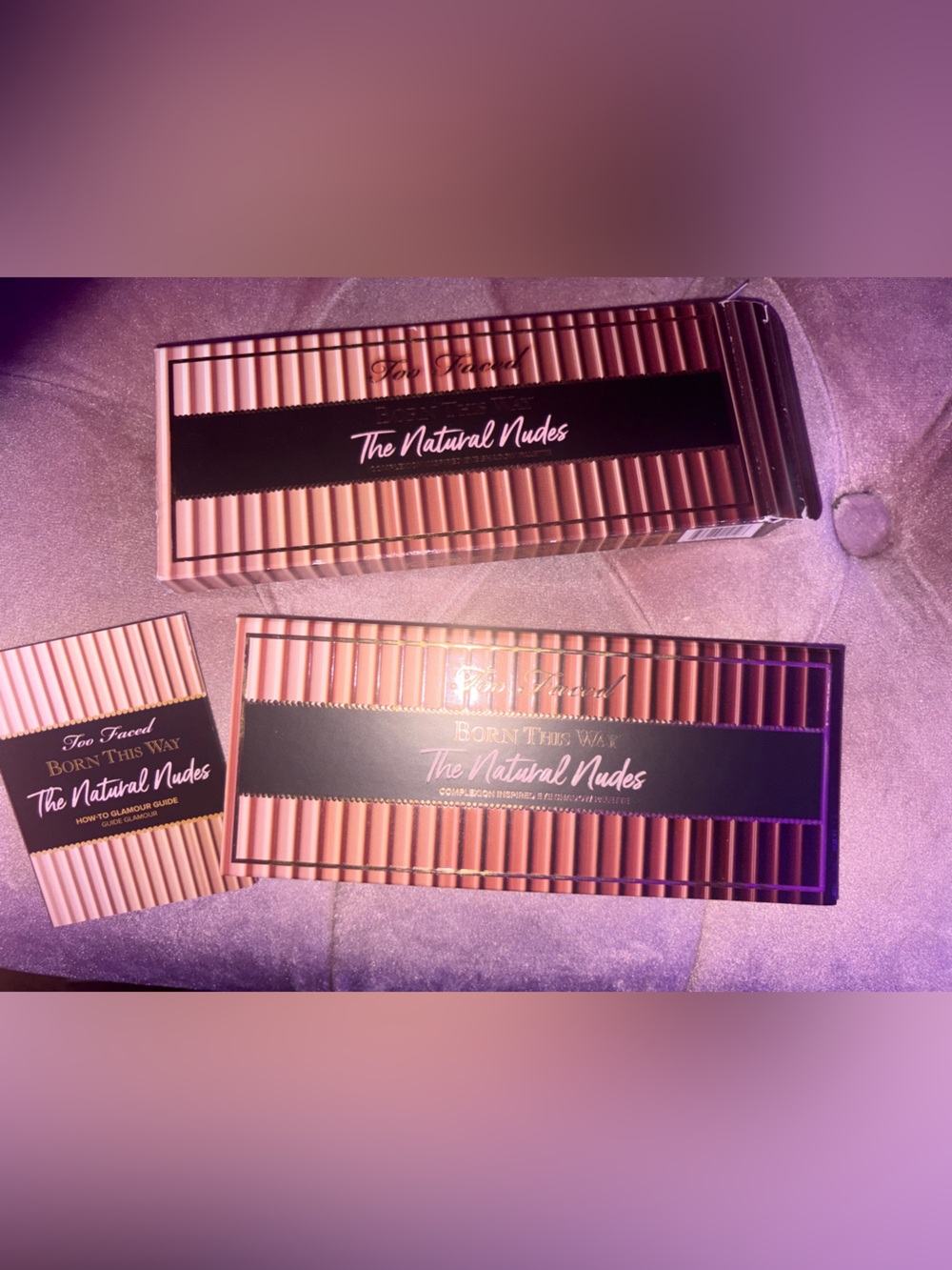 Too Faced The Natural Nudes Eyeshadow Palette - Pink Rose Packaging